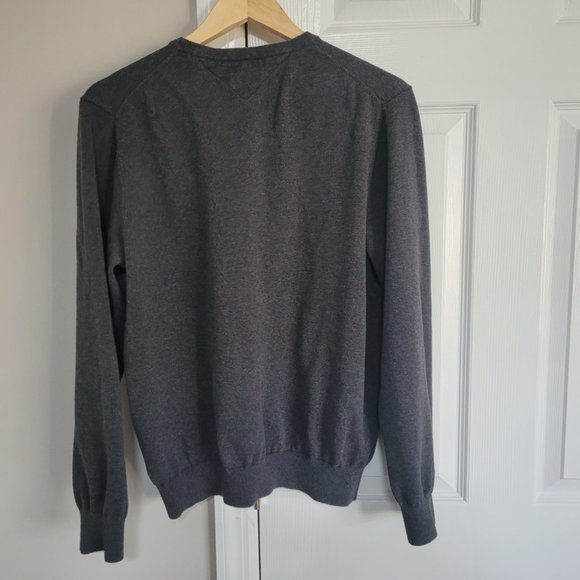 Tommy Hilfiger Size M grey sweater Men - Picture 9 of 10